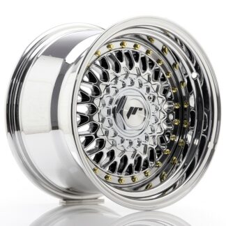 Japan Racing JR9 -vanteet – 15×9 – 4×100/4×108 – ET10 – Chrome Japan Racing JR9 -vanteet - 15x9 - 4x100/4x108 - ET10 - Chrome