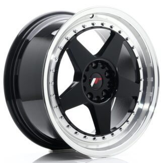 Japan Racing JR6 -vanteet – 18×8,5 – 5×114,3/5×120 – ET22 – Black Japan Racing JR6 -vanteet - 18x8,5 - 5x114,3/5x120 - ET22 - Black