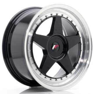 Japan Racing JR6 -vanteet – 18×8,5 – Custom – Black Japan Racing JR6 -vanteet - 18x8,5 - Custom - Black