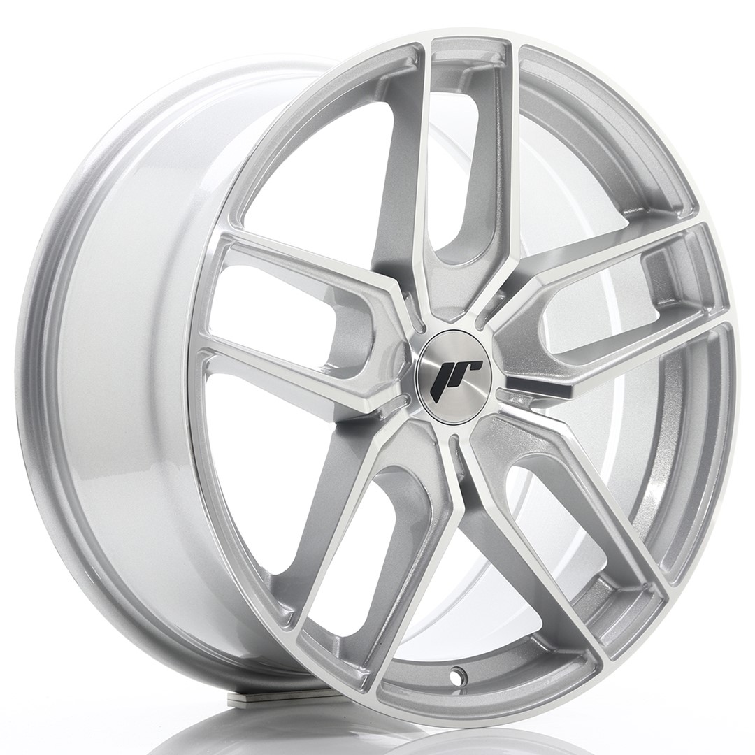 Japan Racing JR25 -vanteet – 18×8,5 – Custom – Silver Japan Racing JR25 -vanteet - 18x8,5 - Custom - Silver