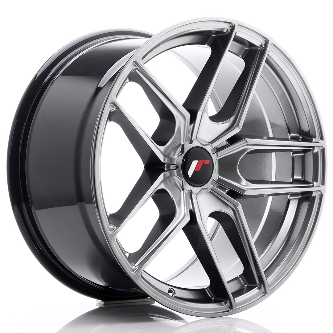 Japan Racing JR25 -vanteet – 18×9,5 – Custom – Hyper Black Japan Racing JR25 -vanteet - 18x9,5 - Custom - Hyper Black