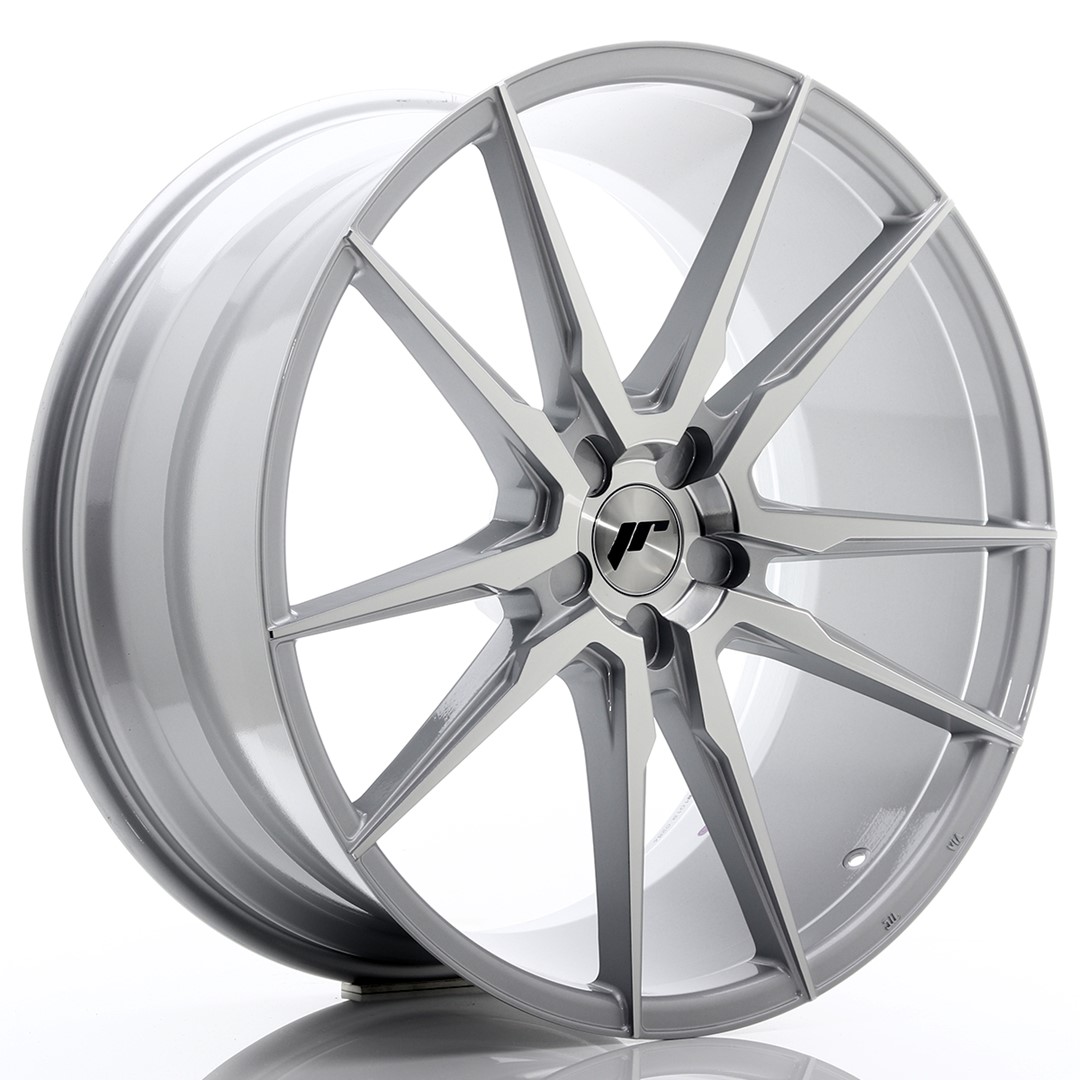 Japan Racing JR21 -vanteet – 22×10,5 – Custom – Silver Japan Racing JR21 -vanteet - 22x10,5 - Custom - Silver