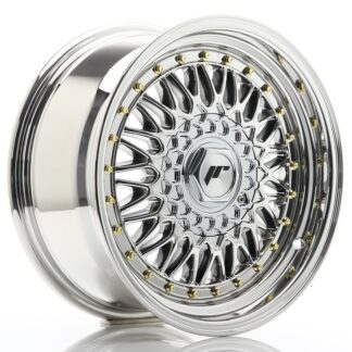 Japan Racing JR9 -vanteet – 16×7,5 – 4×100/4×108 – ET25 – Chrome Japan Racing JR9 -vanteet - 16x7,5 - 4x100/4x108 - ET25 - Chrome