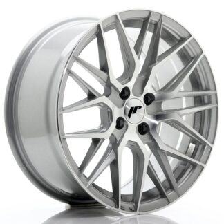 Japan Racing JR28 -vanteet – 17×8 – 4×100 – ET40 – Silver Japan Racing JR28 -vanteet - 17x8 - 4x100 - ET40 - Silver