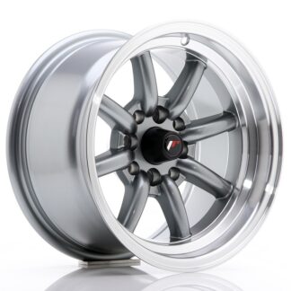 Japan Racing JR19 -vanteet – 14×8 – 4×100/4×114,3 – ET-13 – Gun metal Japan Racing JR19 -vanteet - 14x8 - 4x100/4x114,3 - ET-13 - Gun metal