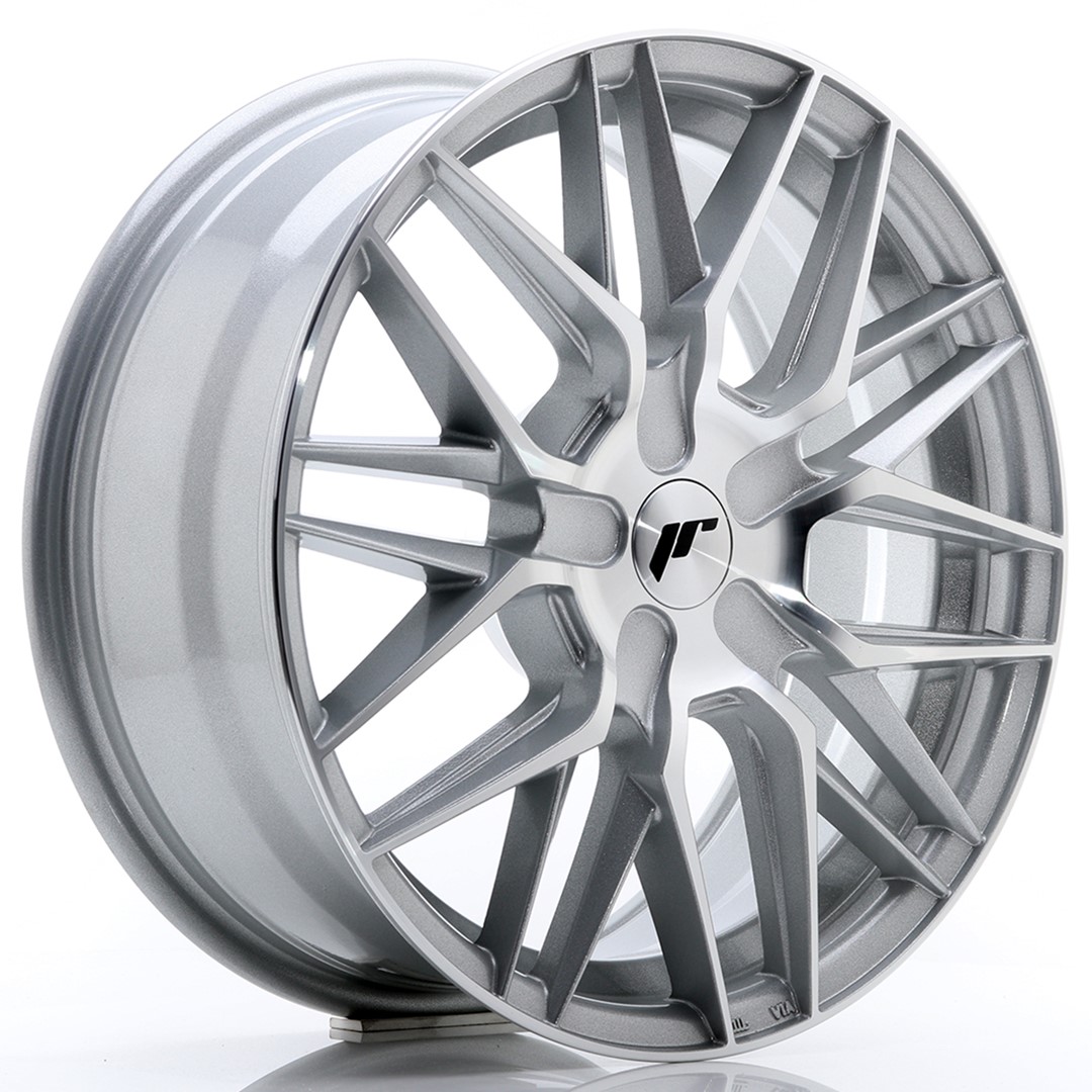 Japan Racing JR28 -vanteet – 17×7 – Custom – Silver Japan Racing JR28 -vanteet - 17x7 - Custom - Silver