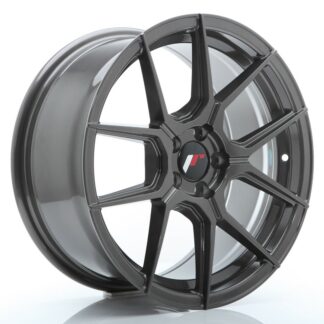 Japan Racing JR30 -vanteet - 17x8 - 5x100 - ET40 - Hyper Gray