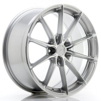 Japan Racing JR37 -vanteet - 19x8,5 - 5x112 - ET45 - Silver