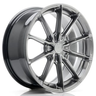 Japan Racing JR37 -vanteet - 18x8 - 5x112 - ET35 - Hyper Black