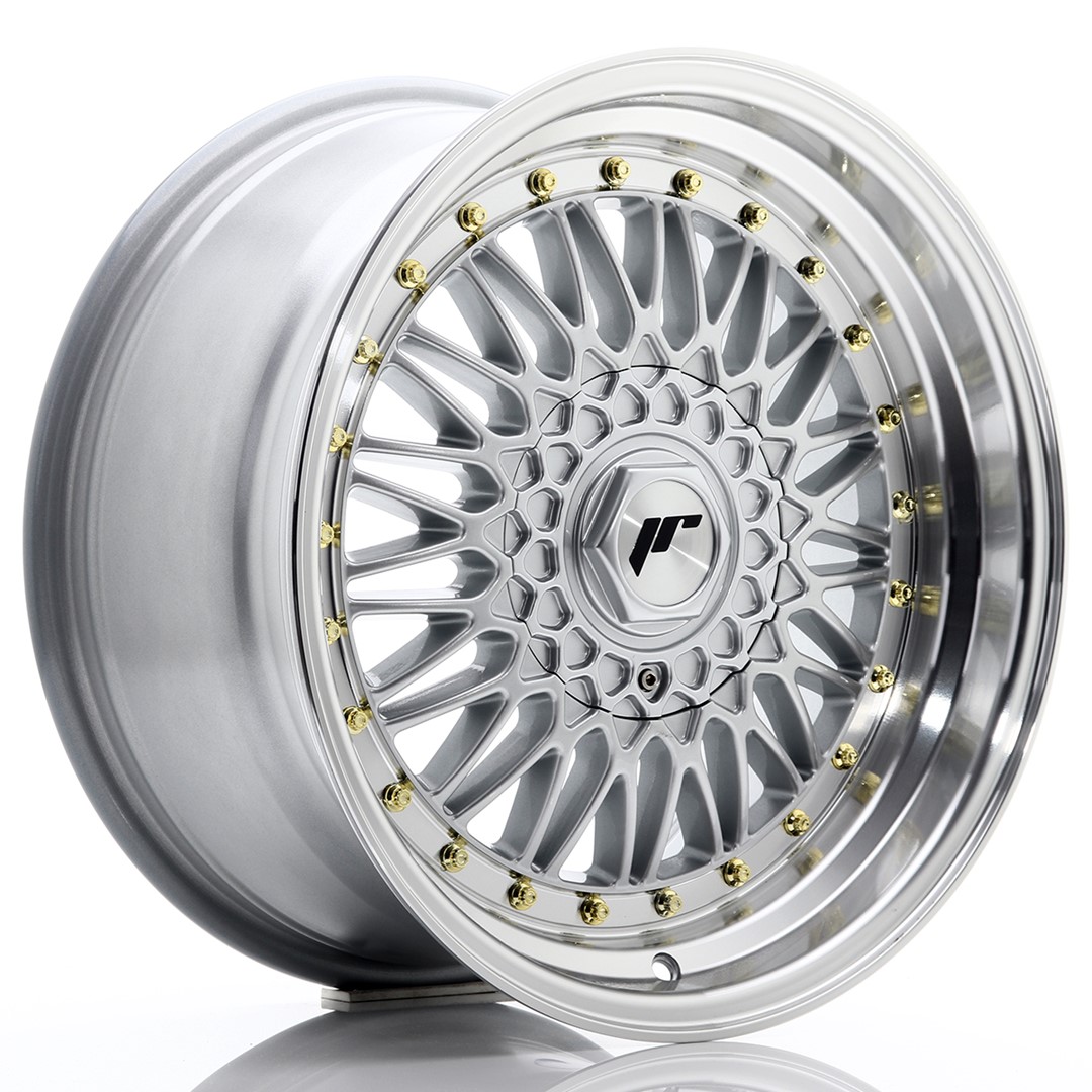 Japan Racing JR9 -vanteet – 17×8,5 – 4×100/4×108 – ET35 – Silver Japan Racing JR9 -vanteet - 17x8,5 - 4x100/4x108 - ET35 - Silver