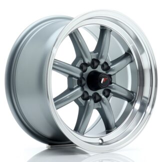 Japan Racing JR19 -vanteet - 15x8 - 4x100/4x114,3 - ET20 - Gun metal