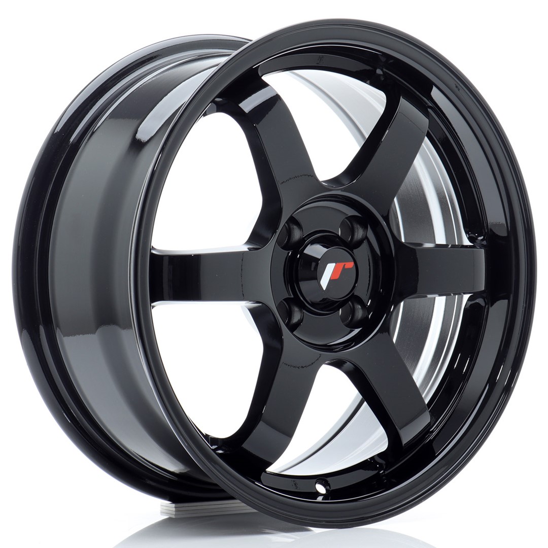Japan Racing JR3 -vanteet – 16×7 – 4×100 – ET25 – Black Japan Racing JR3 -vanteet - 16x7 - 4x100 - ET25 - Black
