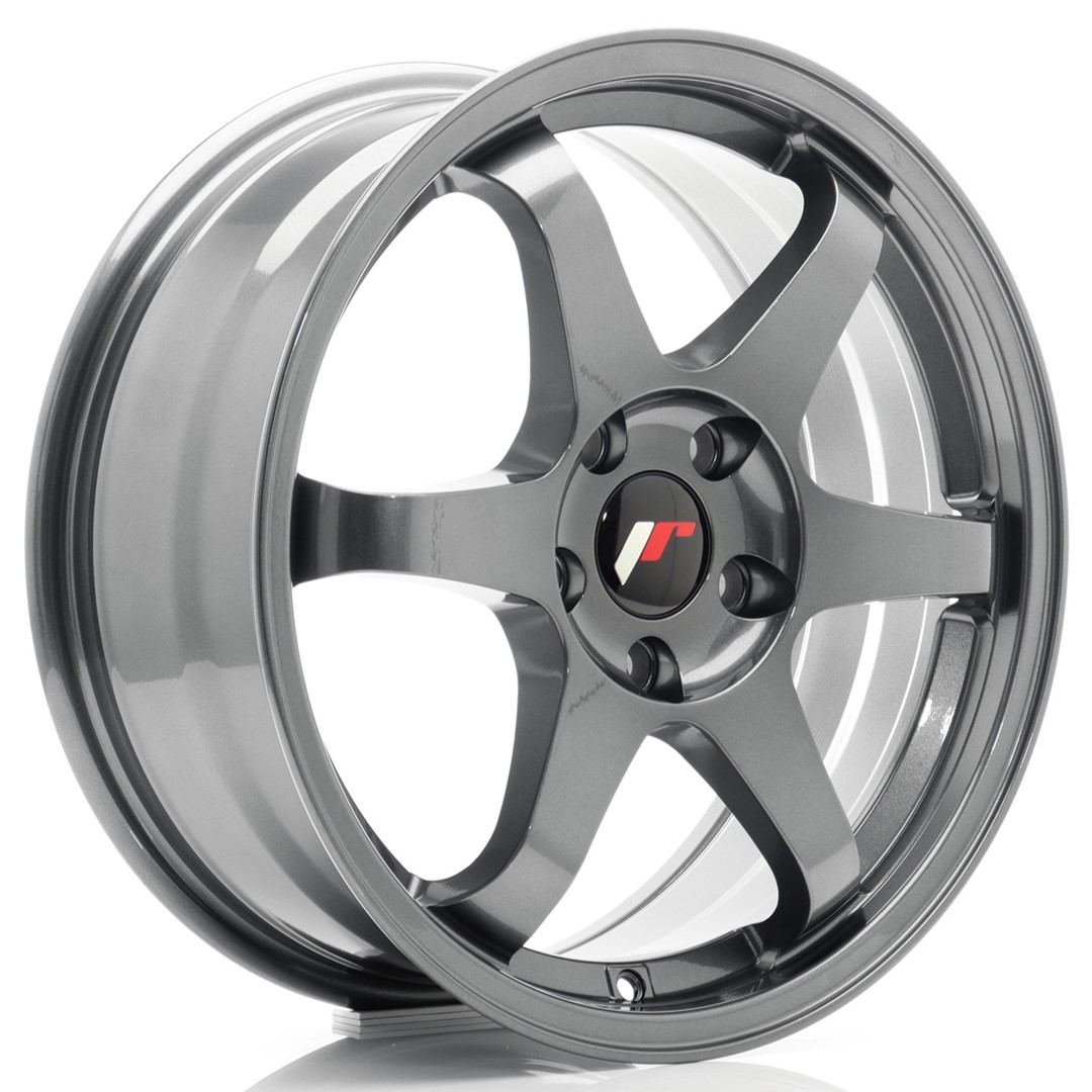 Japan Racing JR3 -vanteet – 17×7 – 4×100 – ET40 – Gun metal Japan Racing JR3 -vanteet - 17x7 - 4x100 - ET40 - Gun metal