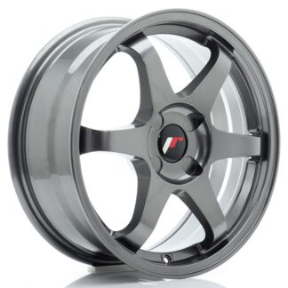 Japan Racing JR3 -vanteet - 17x7 - Custom - Gun metal