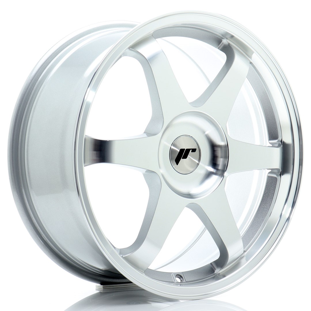 Japan Racing JR3 -vanteet – 18×8 – 5×114,3 – ET43 – Silver Japan Racing JR3 -vanteet - 18x8 - 5x114,3 - ET43 - Silver