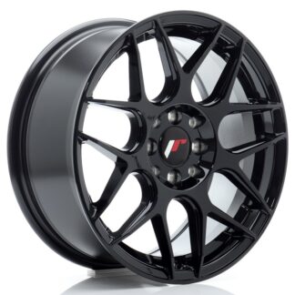 Japan Racing JR18 -vanteet – 16×7 – 4×100/4×108 – ET25 – Black Japan Racing JR18 -vanteet - 16x7 - 4x100/4x108 - ET25 - Black