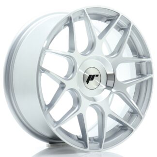 Japan Racing JR18 -vanteet – 16×7 – Custom – Silver Japan Racing JR18 -vanteet - 16x7 - Custom - Silver