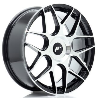 Japan Racing JR18 -vanteet – 18×7,5 – 5×112 – ET36 – Black Japan Racing JR18 -vanteet - 18x7,5 - 5x112 - ET36 - Black