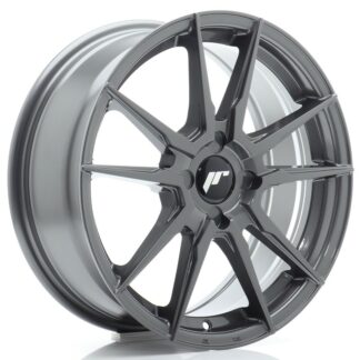 Japan Racing JR21 -vanteet – 17×7 – Custom – Hyper Gray Japan Racing JR21 -vanteet - 17x7 - Custom - Hyper Gray
