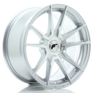 Japan Racing JR21 -vanteet – 17×8 – Custom – Silver Japan Racing JR21 -vanteet - 17x8 - Custom - Silver