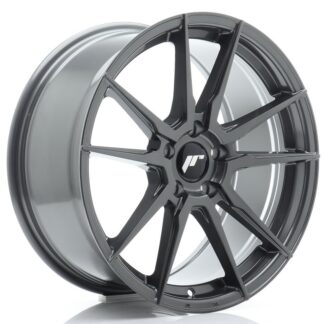 Japan Racing JR21 -vanteet - 18x8,5 - 5x112 - ET45 - Hyper Gray