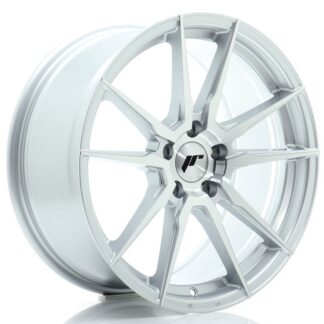Japan Racing JR21 -vanteet - 18x8,5 - 5x112 - ET45 - Silver