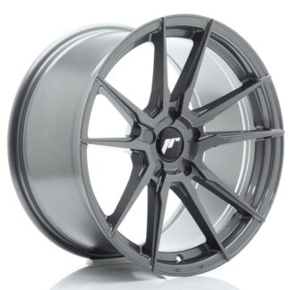 Japan Racing JR21 -vanteet – 18×9,5 – Custom – Hyper Gray Japan Racing JR21 -vanteet - 18x9,5 - Custom - Hyper Gray