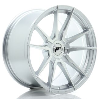 Japan Racing JR21 -vanteet – 18×9,5 – Custom – Silver Japan Racing JR21 -vanteet - 18x9,5 - Custom - Silver