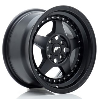 Japan Racing JR6 -vanteet – 15×8 – 4×100 – ET25 – Black Japan Racing JR6 -vanteet - 15x8 - 4x100 - ET25 - Black