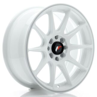 Japan Racing JR11 -vanteet – 16×7 – 4×100/4×108 – ET25 – White Japan Racing JR11 -vanteet - 16x7 - 4x100/4x108 - ET25 - White
