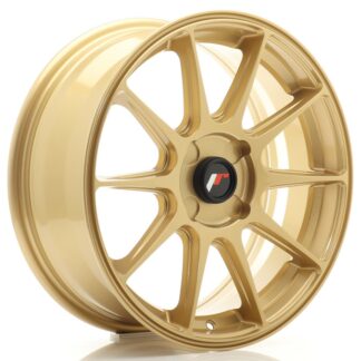 Japan Racing JR11 -vanteet - 17x7 - Custom - Gold