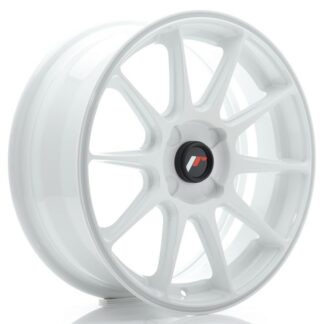 Japan Racing JR11 -vanteet - 17x7 - Custom - White