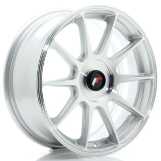 Japan Racing JR11 -vanteet - 17x7 - Custom - Silver