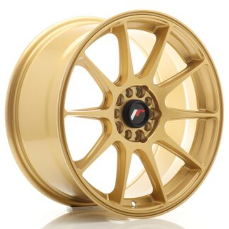 Japan Racing JR11 -vanteet - 17x8 - 5x100/5x108 - ET35 - Gold