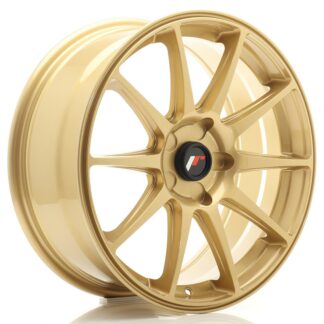 Japan Racing JR11 -vanteet – 18×7,5 – 5×114,3 – ET40 – Gold Japan Racing JR11 -vanteet - 18x7,5 - 5x114,3 - ET40 - Gold