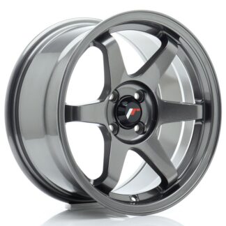 Japan Racing JR3 -vanteet - 16x8 - 4x100 - ET25 - Gun metal