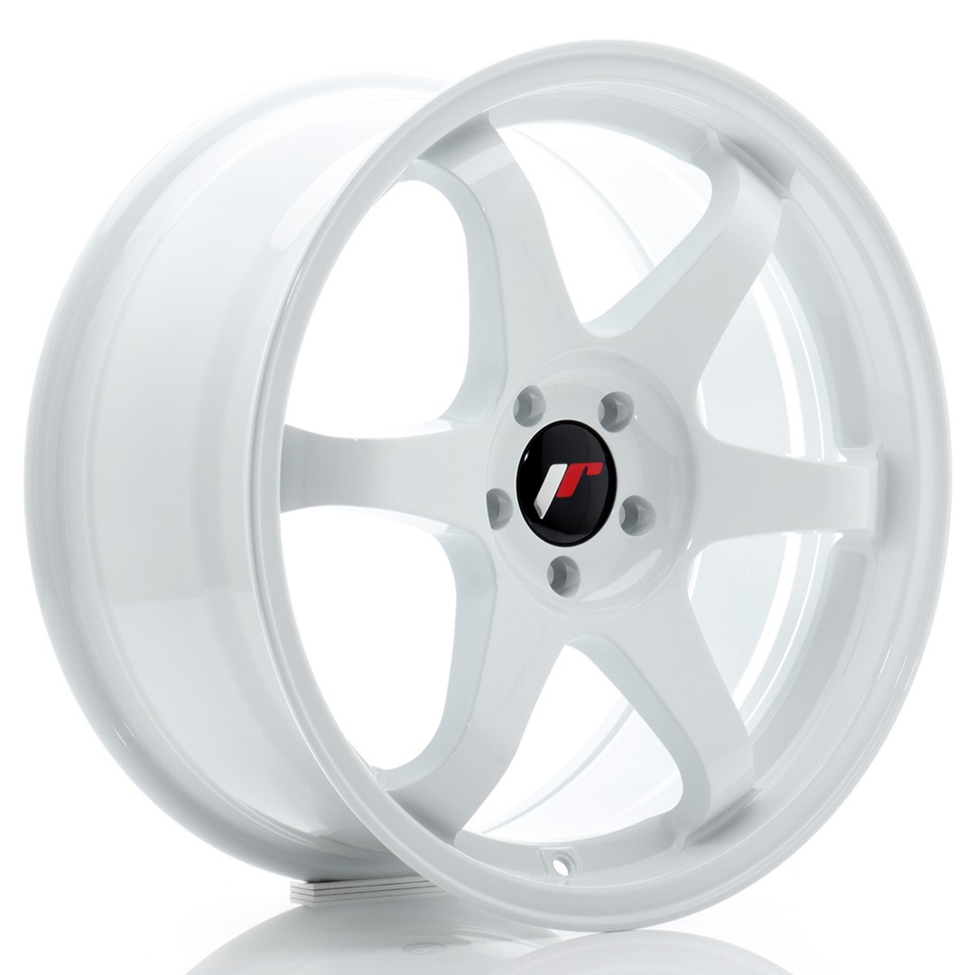 Japan Racing JR3 -vanteet – 17×8 – 5×100 – ET35 – White Japan Racing JR3 -vanteet - 17x8 - 5x100 - ET35 - White