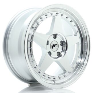 Japan Racing JR6 -vanteet – 17×8 – 5×112 – ET35 – Silver Japan Racing JR6 -vanteet - 17x8 - 5x112 - ET35 - Silver