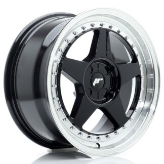 Japan Racing JR6 -vanteet – 17×8 – Custom – Black Japan Racing JR6 -vanteet - 17x8 - Custom - Black