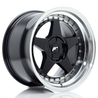 Japan Racing JR6 -vanteet – 17×10 – Custom – Black Japan Racing JR6 -vanteet - 17x10 - Custom - Black