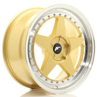 Japan Racing JR6 -vanteet – 18×8 – Custom – Gold Japan Racing JR6 -vanteet - 18x8 - Custom - Gold