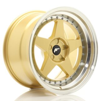 Japan Racing JR6 -vanteet – 18×10,5 – Custom – Gold Japan Racing JR6 -vanteet - 18x10,5 - Custom - Gold