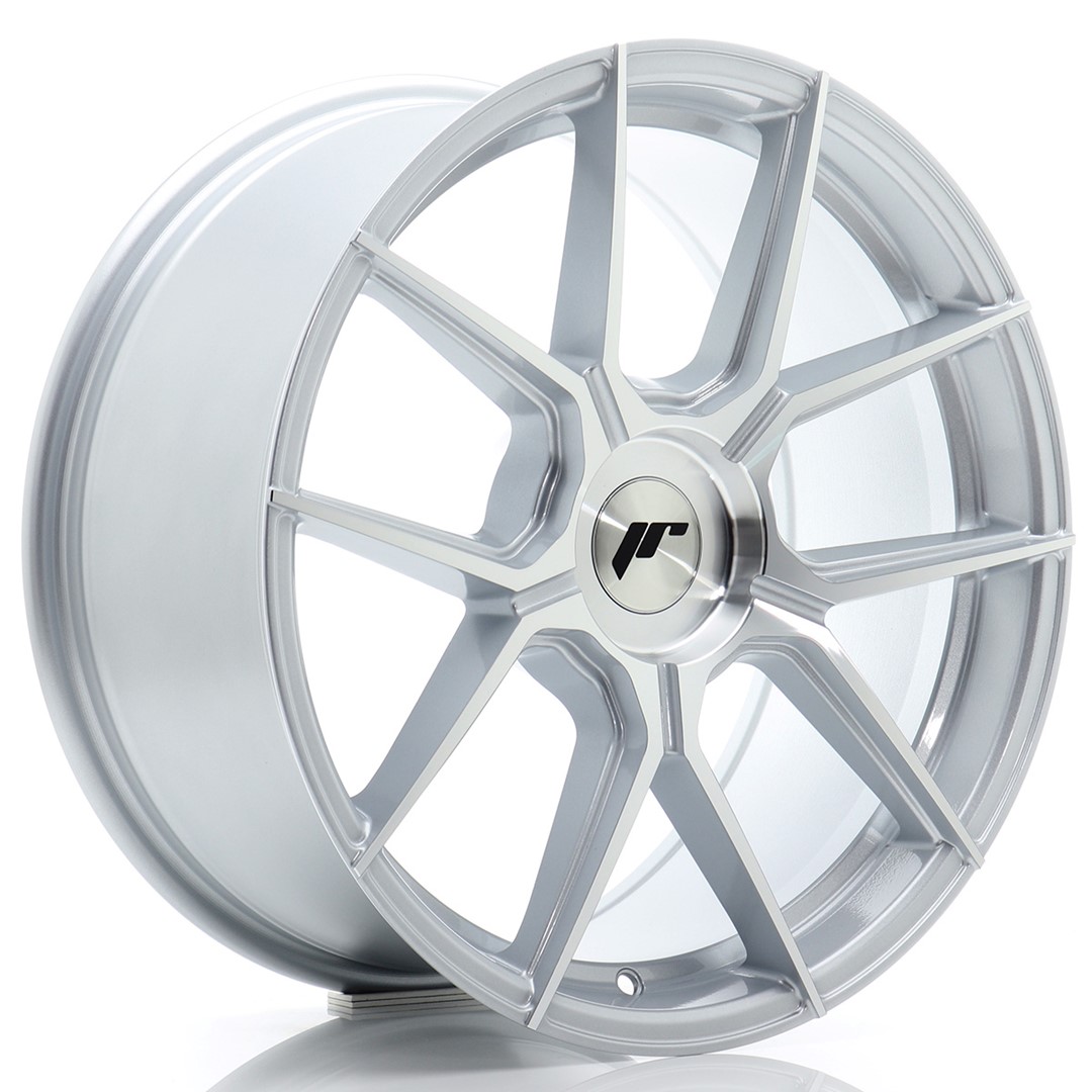 Japan Racing JR30 -vanteet – 18×8,5 – Custom – Silver Japan Racing JR30 -vanteet - 18x8,5 - Custom - Silver