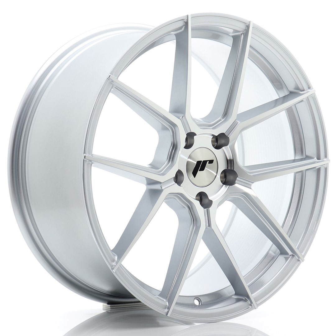 Japan Racing JR30 -vanteet – 19×8 – 5×112 – ET40 – Silver Japan Racing JR30 -vanteet - 19x8 - 5x112 - ET40 - Silver