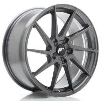 Japan Racing JR36 -vanteet - 19x8,5 - 5x112 - ET45 - Hyper Gray
