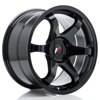 Japan Racing JR3 -vanteet - 17x9 - Custom - Black
