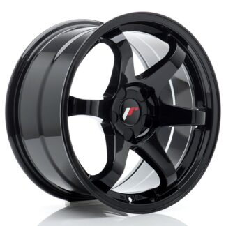 Japan Racing JR3 -vanteet - 17x9 - Custom - Black
