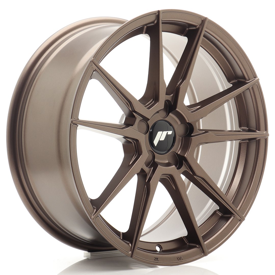 Japan Racing JR21 -vanteet – 18×8,5 – 5×112 – ET35 – Bronze Japan Racing JR21 -vanteet - 18x8,5 - 5x112 - ET35 - Bronze