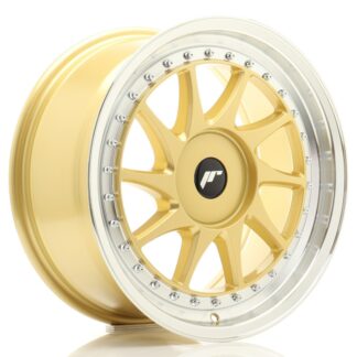 Japan Racing JR26 -vanteet – 17×8 – Custom – Gold Japan Racing JR26 -vanteet - 17x8 - Custom - Gold