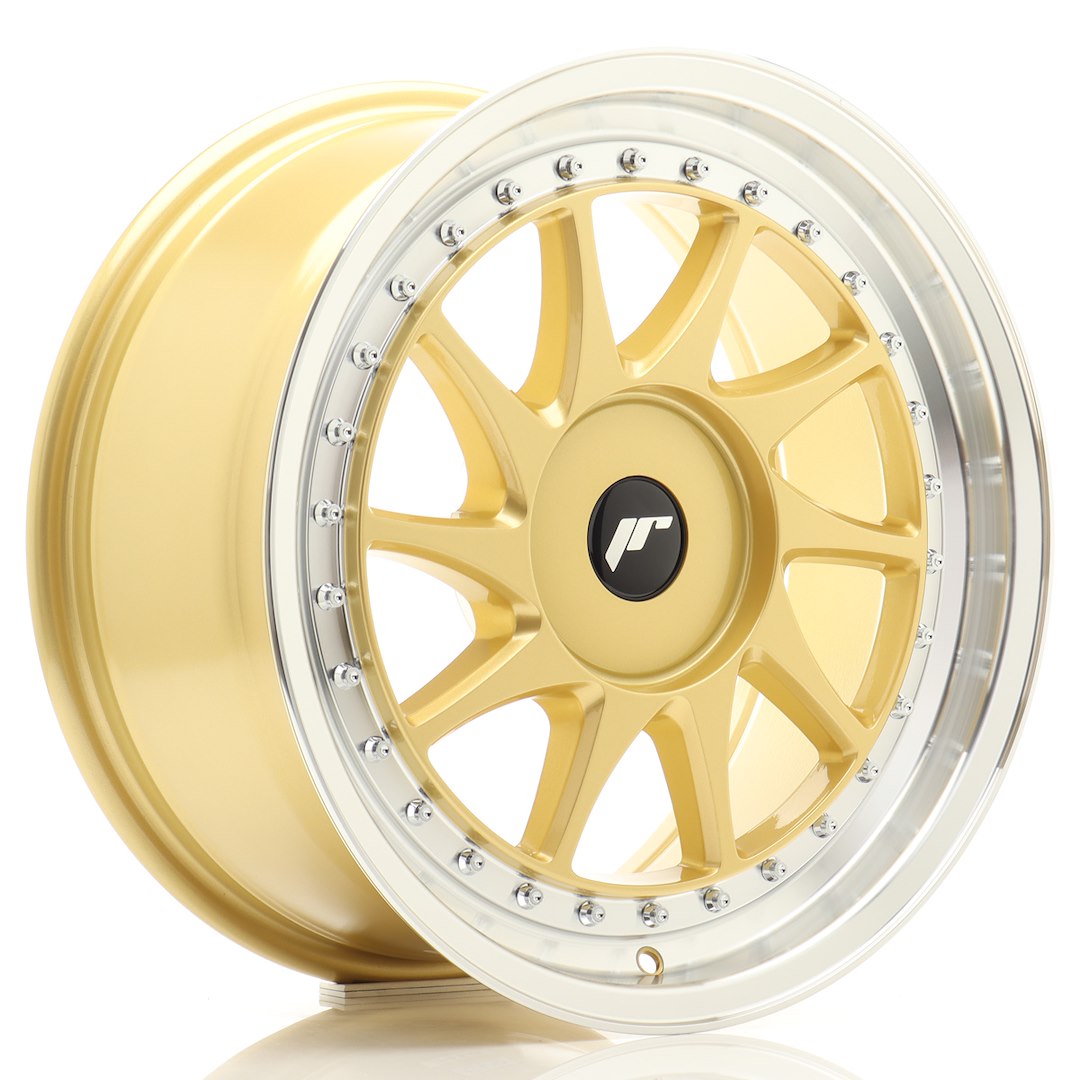 Japan Racing JR26 -vanteet – 17×8 – Custom – Gold Japan Racing JR26 -vanteet - 17x8 - Custom - Gold